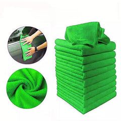 10pcs Microfiber Car Cleaning Towel Soft and Absorbent