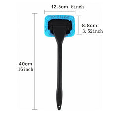 Microfiber Car Window Cleaning Brush Car Front Windshield Defogging Wiper
