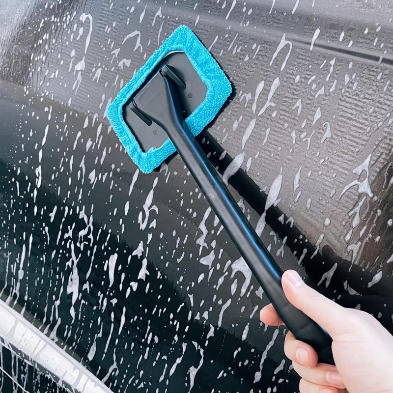 Microfiber Car Window Cleaning Brush Car Front Windshield Defogging Wiper