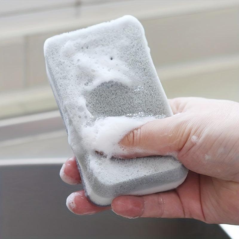 12pcs Dishwashing Sponge Wipe Scouring Pad Double sided Cleaning Brush
