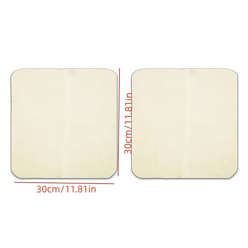 2pcs Leather Drying Towel for Car Cleaning