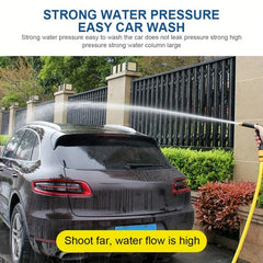 High Pressure Car Wash Gun with 2.5m Water Pipe - Extended by 7.5m