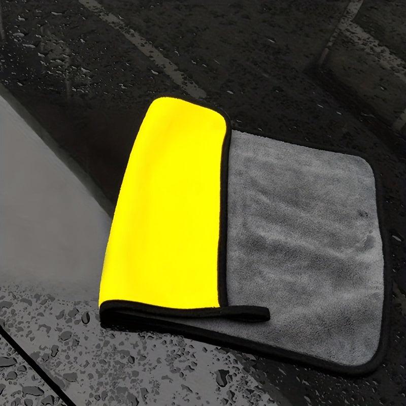 2pcs Soft Car Wash Microfiber Towel Car Cleaning Drying Cloth