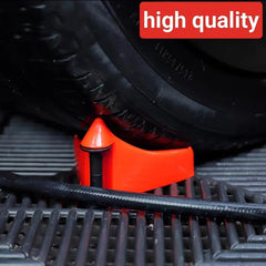 Tire Hose Roller&Guide Prevents Pressure Washer Hose From Getting Stuck