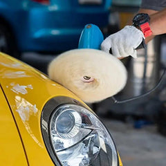 12.7cm Wool Hook & Loop Buffing Pad for Automotive Polishing