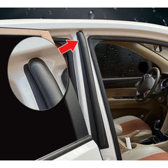 Car Pillar Seal Strip Rubber Door Middle Column Weather Strip