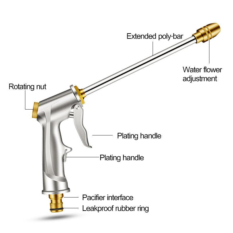 Garden Watering Spray Gun High Pressure Foam Car Wash Nozzle