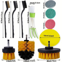 27pcs Car Detailing Brush Set Auto Detailing Kit Car Wash Brushes