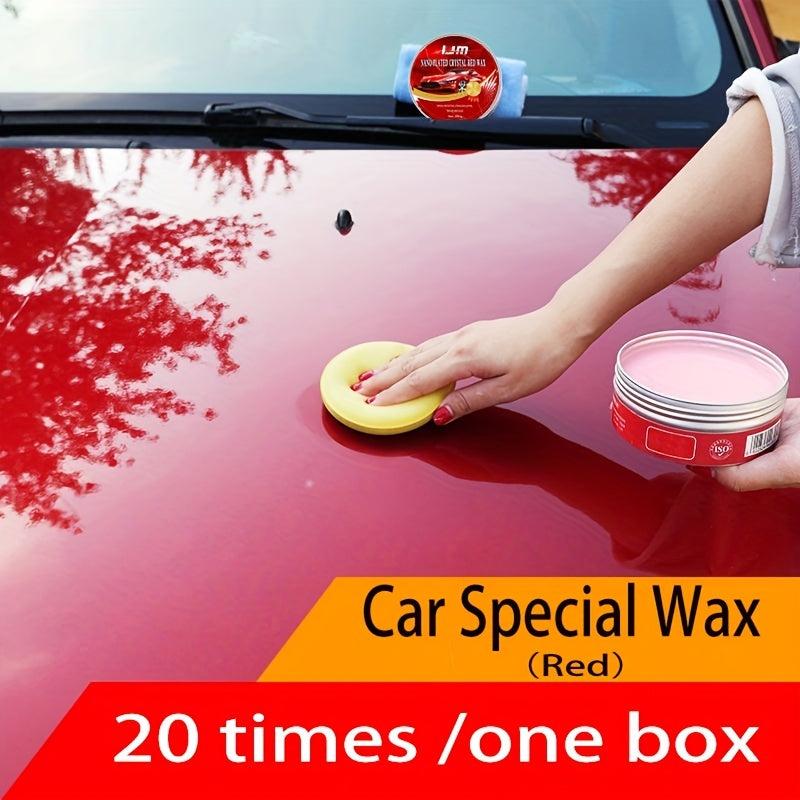 Revive Your Car's Shine with Red Special Car Wax Crystal Plating