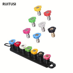 Car Pressure Washer Nozzle Tip Multidegree Quick Connect Garden Car Wash