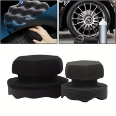 Car Tire Polishing Sponge Waxing Sponge Car Wash Tire Cleaning Tools