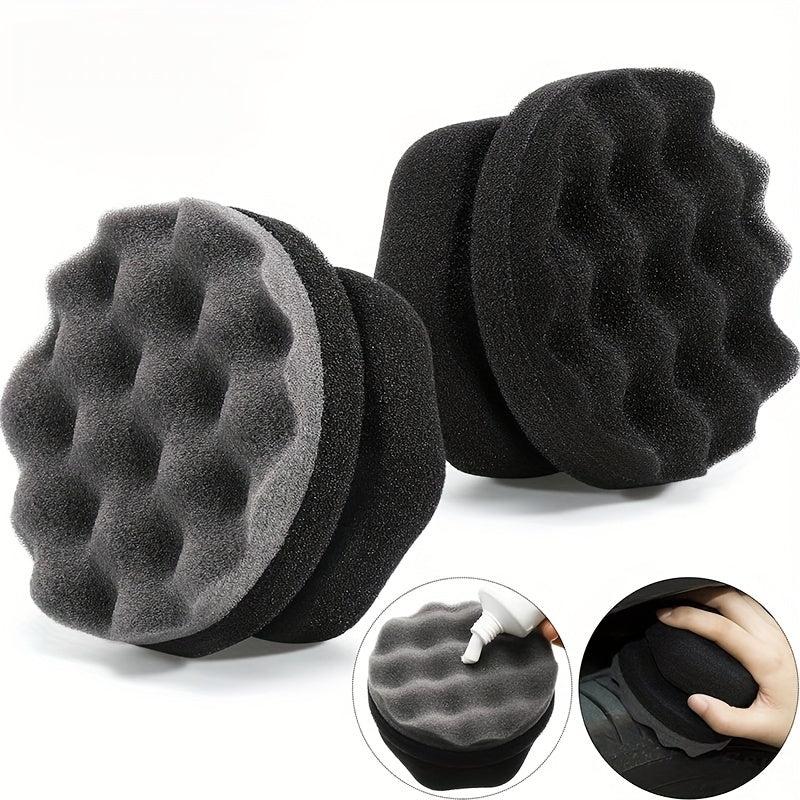 Car Tire Polishing Sponge Waxing Sponge Car Wash Tire Cleaning Tools