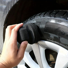 Car Tire Polishing Sponge Waxing Sponge Car Wash Tire Cleaning Tools