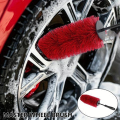Car Wheel Rim Tire Cleaning Brush Soft Bristle Cleaner Non Scratch