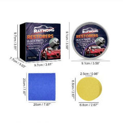 Car Plastic Restoration Wax Interior Seat Maintenance Polishing