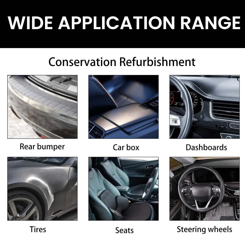 Car Plastic Restoration Wax Interior Seat Maintenance Polishing