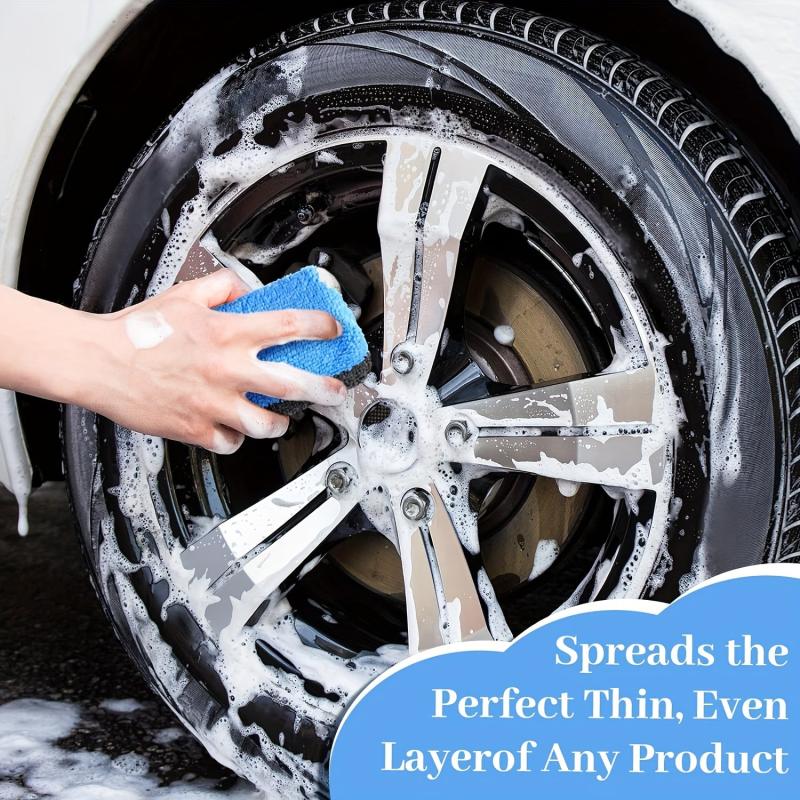 Microfiber Coating Pad for Car Wax Sealant Polishing