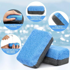 Microfiber Coating Pad for Car Wax Sealant Polishing