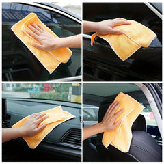 12pcs Microfiber Cleaning Cloth 30 Dishwashing Cloth Non-abrasive Dust Cloth