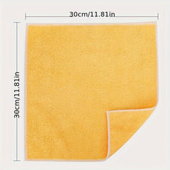 12pcs Microfiber Cleaning Cloth 30 Dishwashing Cloth Non-abrasive Dust Cloth