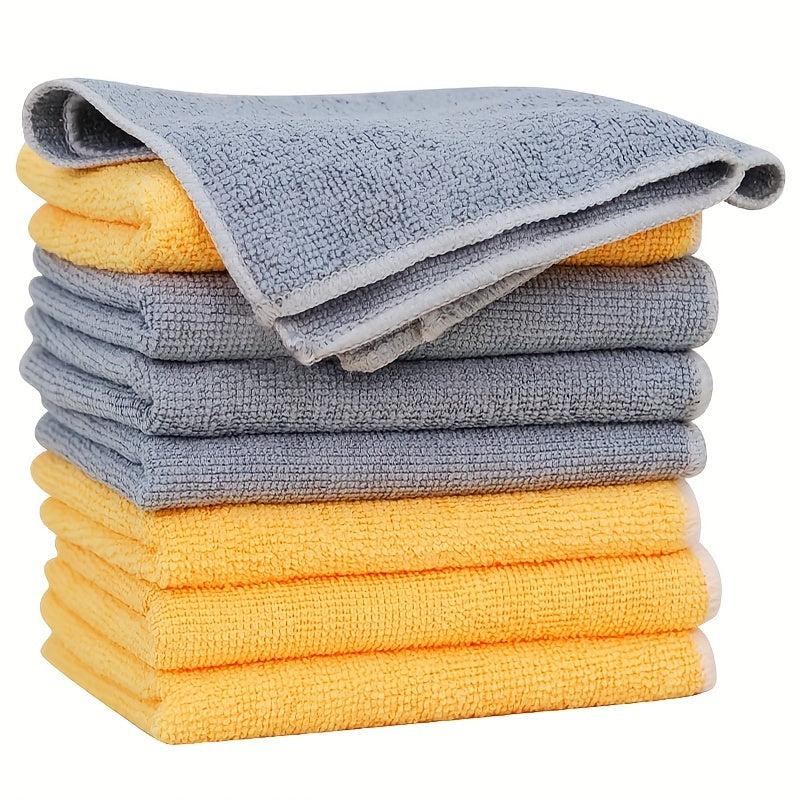 12pcs Microfiber Cleaning Cloth 30 Dishwashing Cloth Non-abrasive Dust Cloth