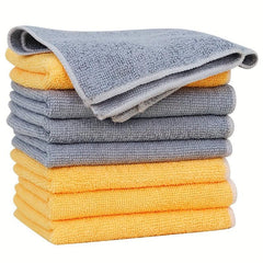 12pcs Microfiber Cleaning Cloth 30 Dishwashing Cloth Non-abrasive Dust Cloth