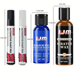 Car Wax Scratch Repair Kit - Scratch Pen & Sponge - Anti Scratch Care
