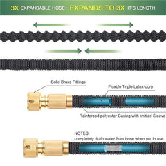 High Pressure Car Washing Hose Garden Water Pipe Metal Gun Nozzle