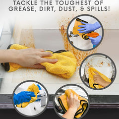 Premium Microfiber Towels for Car Wash & Home Cleaning