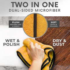 Premium Microfiber Towels for Car Wash & Home Cleaning