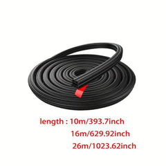 Universal Door Seam Noise Reduction Seal Strip for Car Soundproofing Upgrade