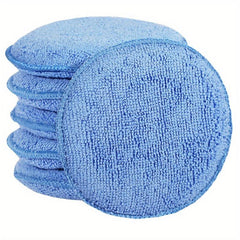 Microfiber Car Wax Applicator Pads - Easy Cleaning & Waxing