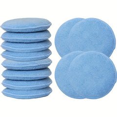 Microfiber Car Wax Applicator Pads - Easy Cleaning & Waxing