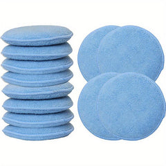Microfiber Car Wax Applicator Pads - Easy Cleaning & Waxing