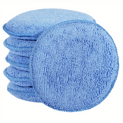 Microfiber Car Wax Applicator Pads - Easy Cleaning & Waxing