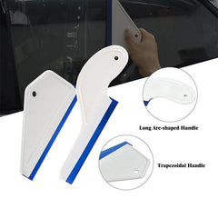 Car Window Squeegee Side Wiper Water Blade Silicone Squeegee Film Install