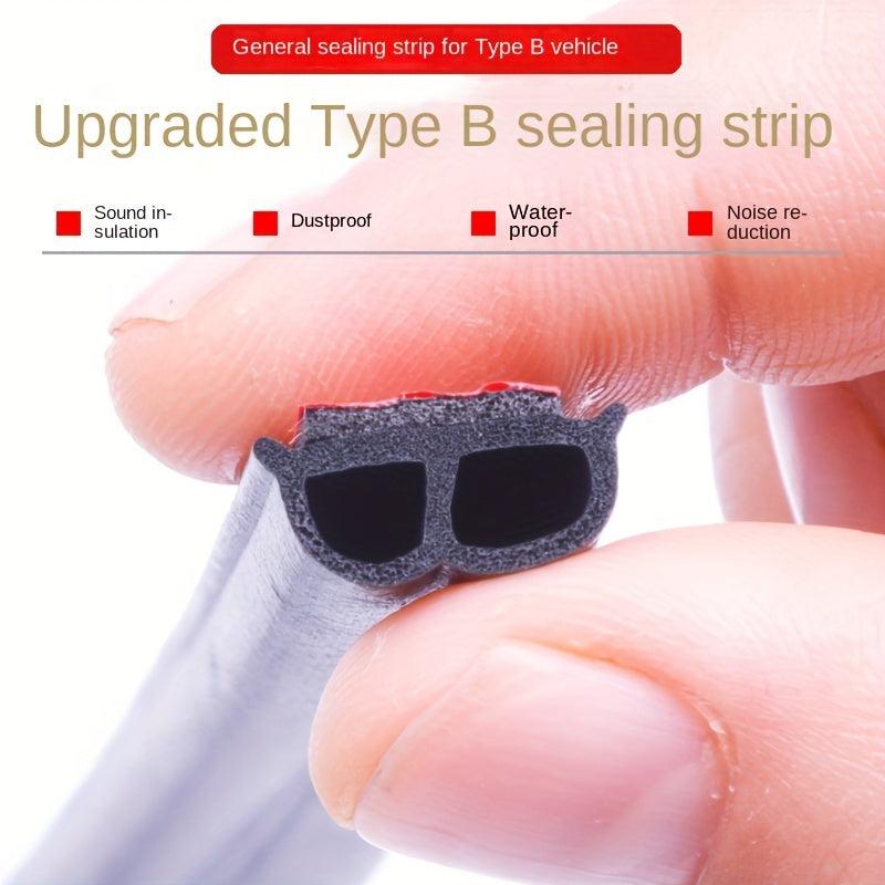 Car Door Seals Weatherstrips Rubber Sealing Strip Universal Auto Protector
