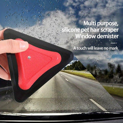 Car Window Glass Defogging Scraper Household Hair Cleaning Silicone Car Wiper