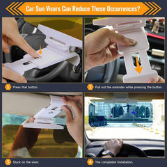 Car Visor And Night Anti Glare Sun Block Visor