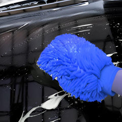 6pc Car Wash Towel Glove Set, Tire Brush, Detail & Cleaning Brushes
