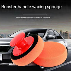 Car Waxing Sponge with Handle for Polishing and Waxing