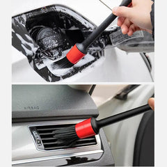 10Pcs Car Detail Brush Auto Cleaning Kit Engine Wheel Brushes Set