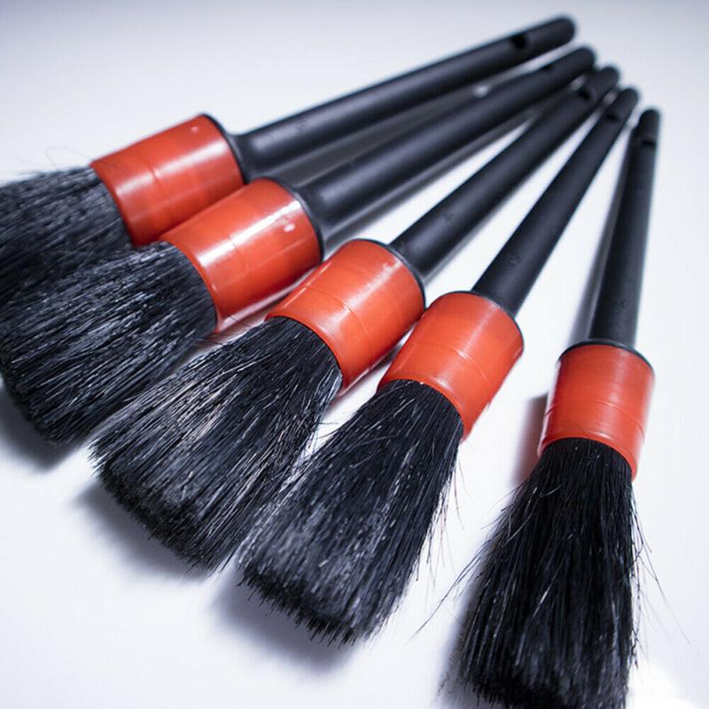 10Pcs Car Detail Brush Auto Cleaning Kit Engine Wheel Brushes Set