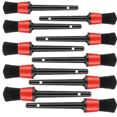 10Pcs Car Detail Brush Auto Cleaning Kit Engine Wheel Brushes Set