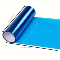 4pcs Car Motorcycle Headlight Film Smoked Purple Changing Light Film