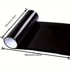 4pcs Car Motorcycle Headlight Film Smoked Purple Changing Light Film