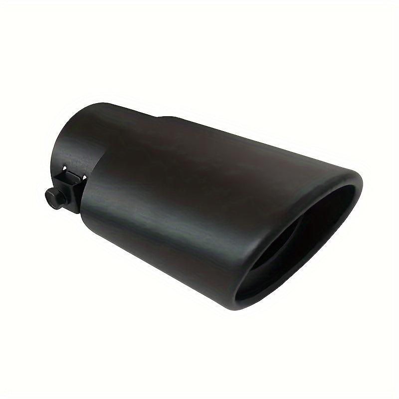 Universal Car Exhaust Tail Muffler Tip Pipe Stainless Steel 13.3x6.5 2x2.5in