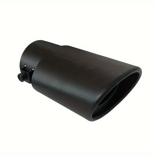 Universal Car Exhaust Tail Muffler Tip Pipe Stainless Steel 13.3x6.5 2x2.5in