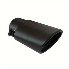 Universal Car Exhaust Tail Muffler Tip Pipe Stainless Steel 13.3x6.5 2x2.5in