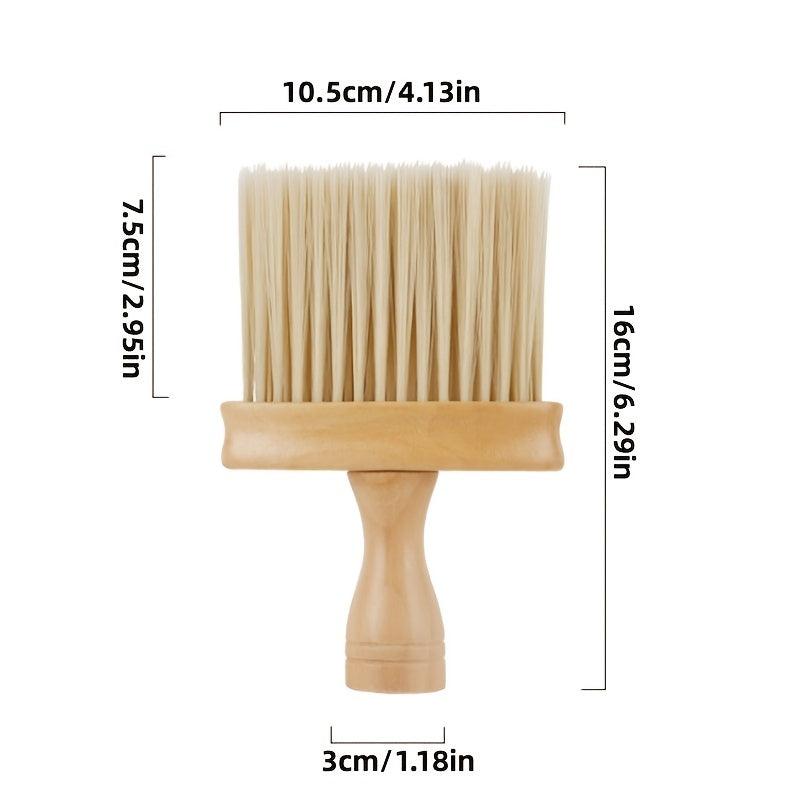 Solid Wood Car Air Vent Dust Remover Brush Soft Bristle Car Interior Cleaning